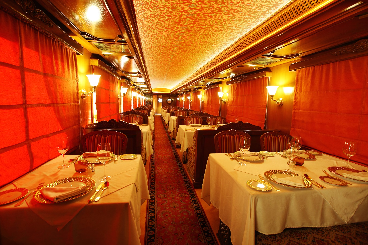 Luxury train journeys through India